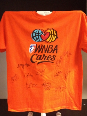 WNBA Cares Autograph Tee WNBA Cares Autograph Tee